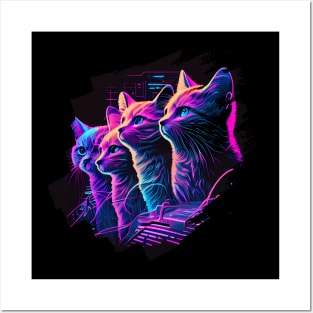 Cyber Cat Posters and Art